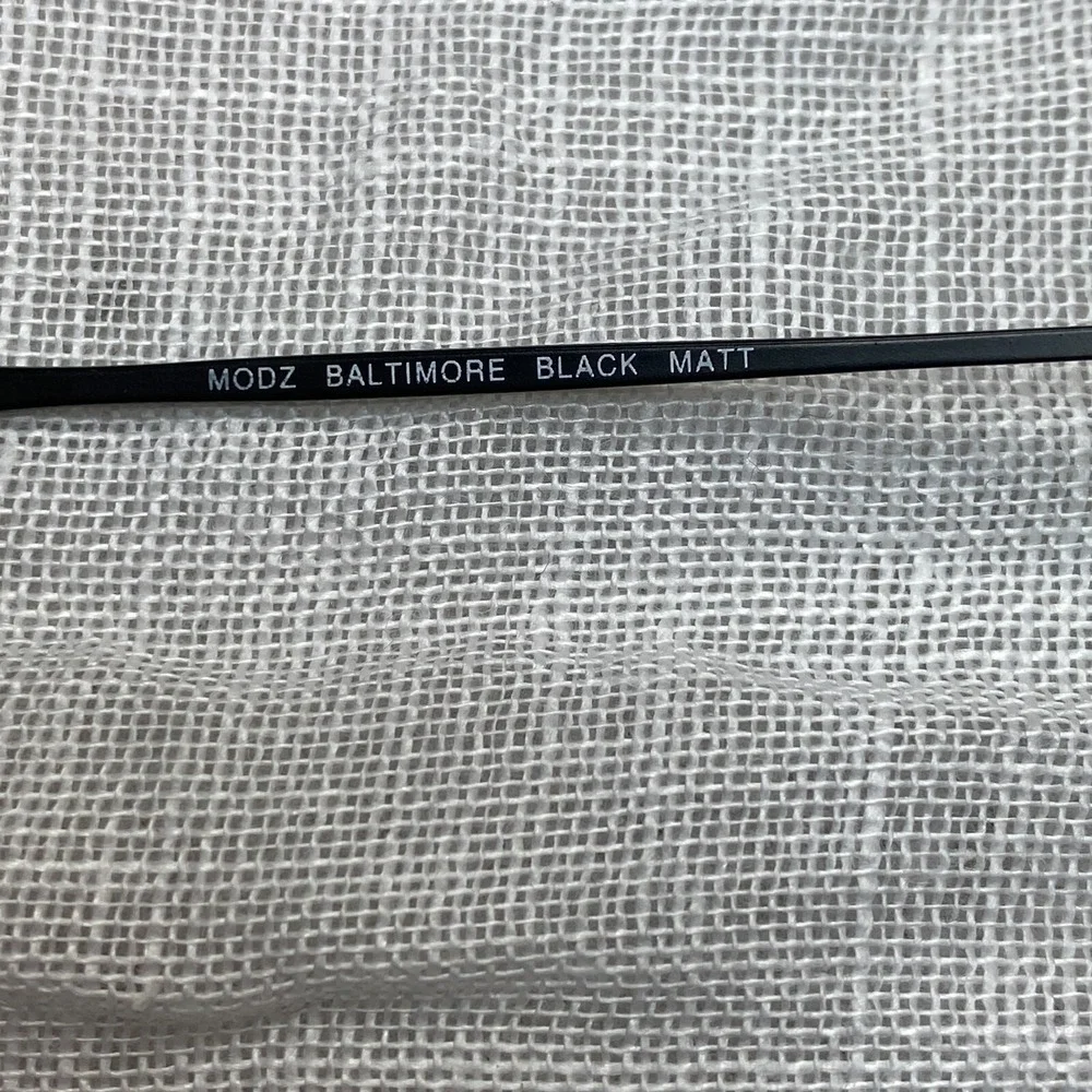 Modz Baltimore Eyeglasses Black Matte 45-21-140 Titanium